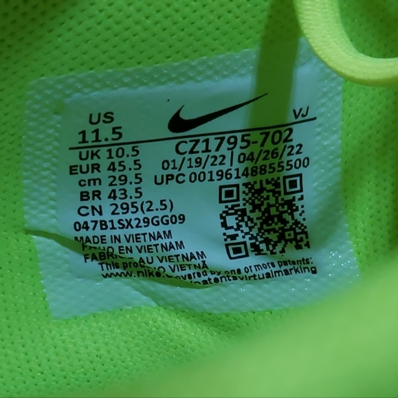 Nike Zoom Rival XC 5 Track & Field CZ1795-702 Mens Size 11.5 - Picture 9 of 9